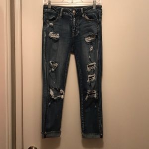 AE distressed jeans